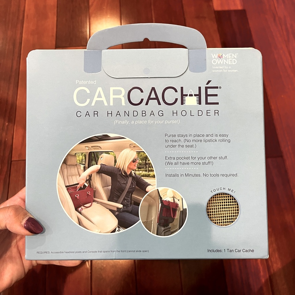 Brand new in box car cache in tan